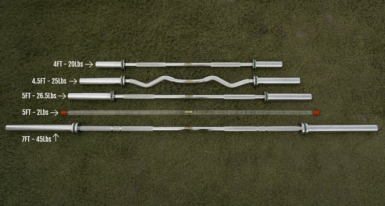 7 ft Olympic Barbell, 45 lb