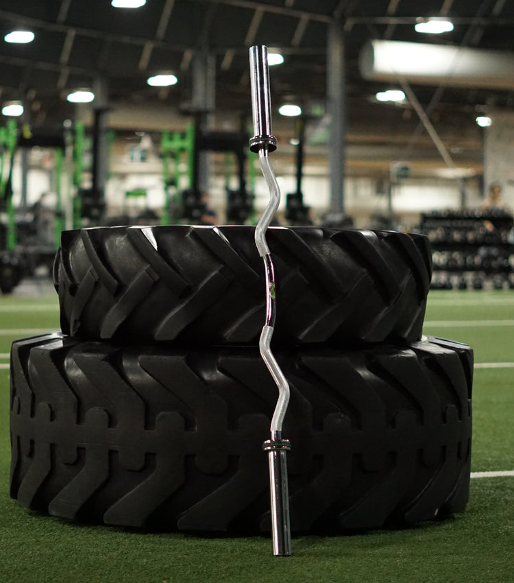 4.5 ft Curl Bar, 25 lb
