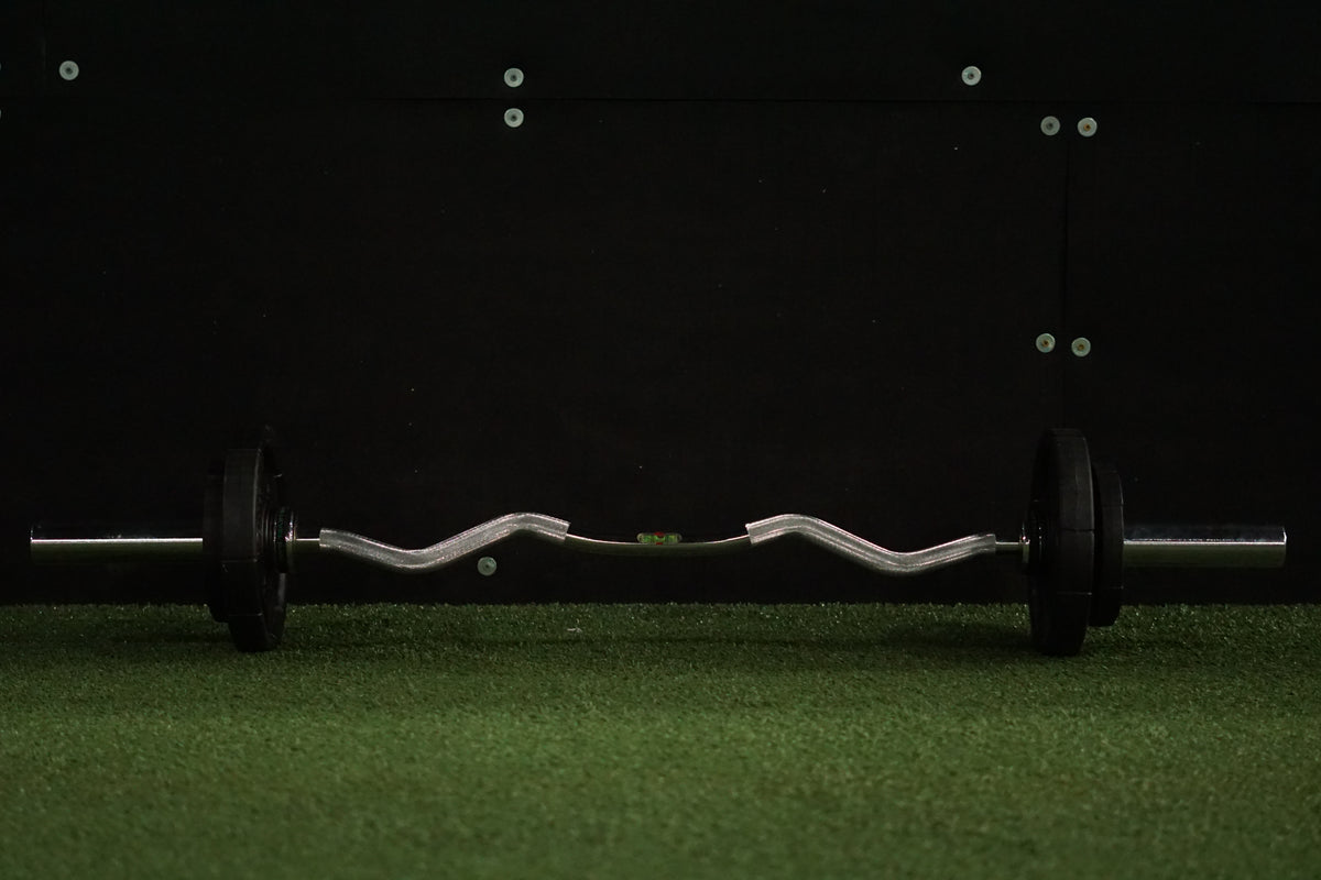 4.5 ft Curl Bar, 25 lb