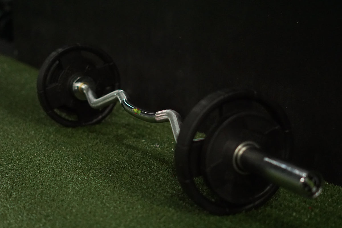 4.5 ft Curl Bar, 25 lb