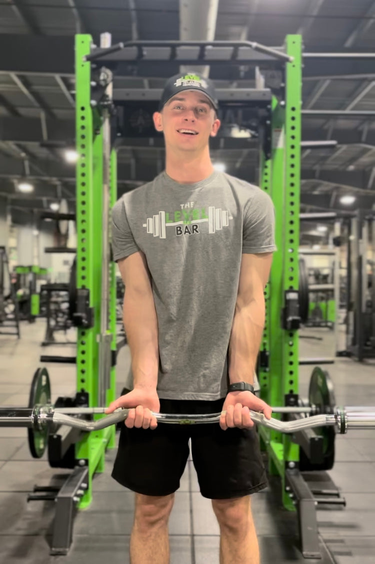 4.5 ft Curl Bar, 25 lb